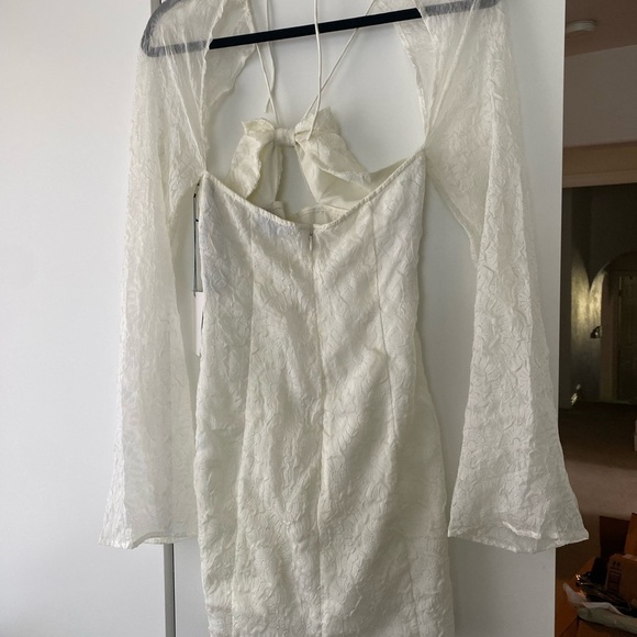 MAJORELLE White Mini Dress - Picture 9 of 9